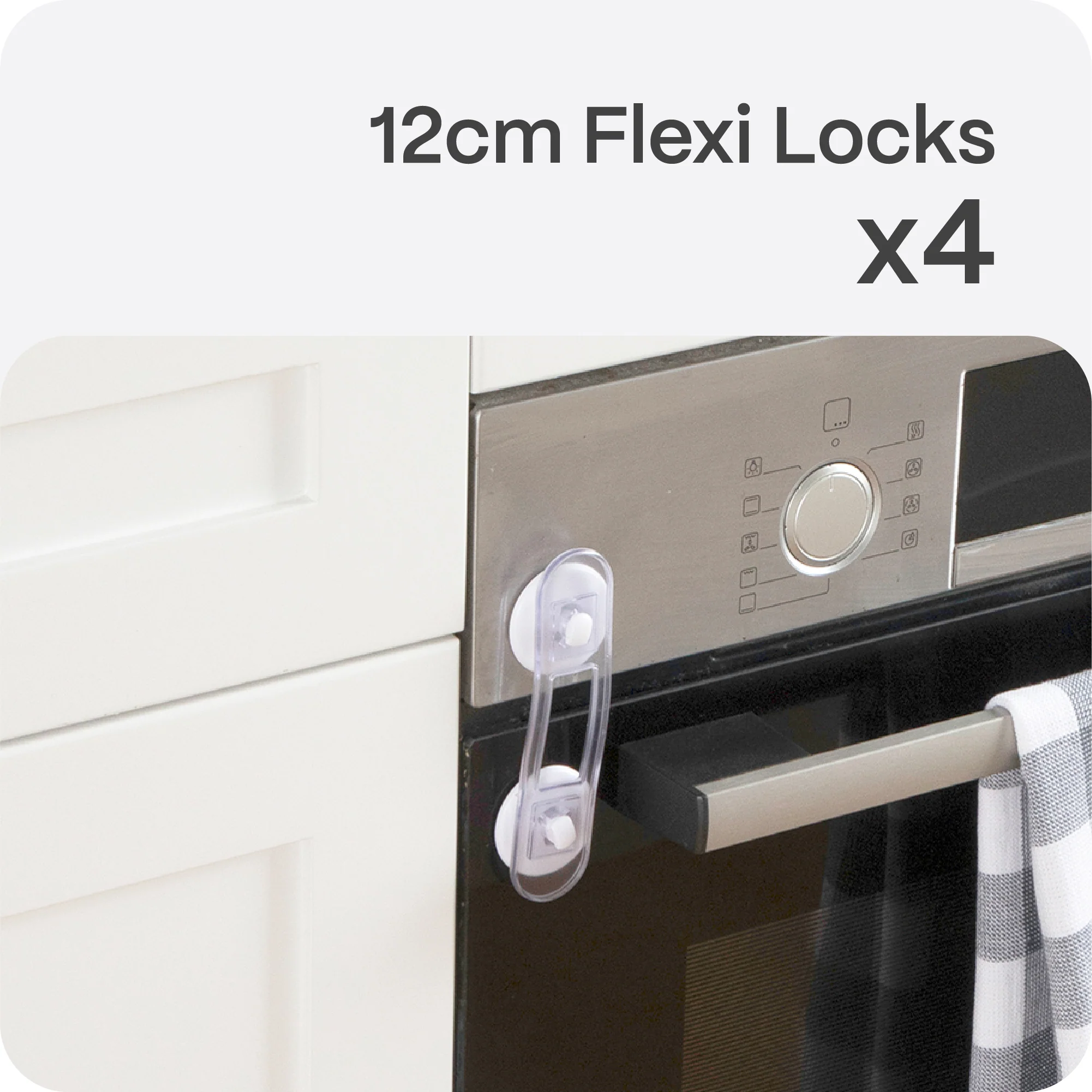 12cm Adhesive Universal Flexi Locks - Image 11