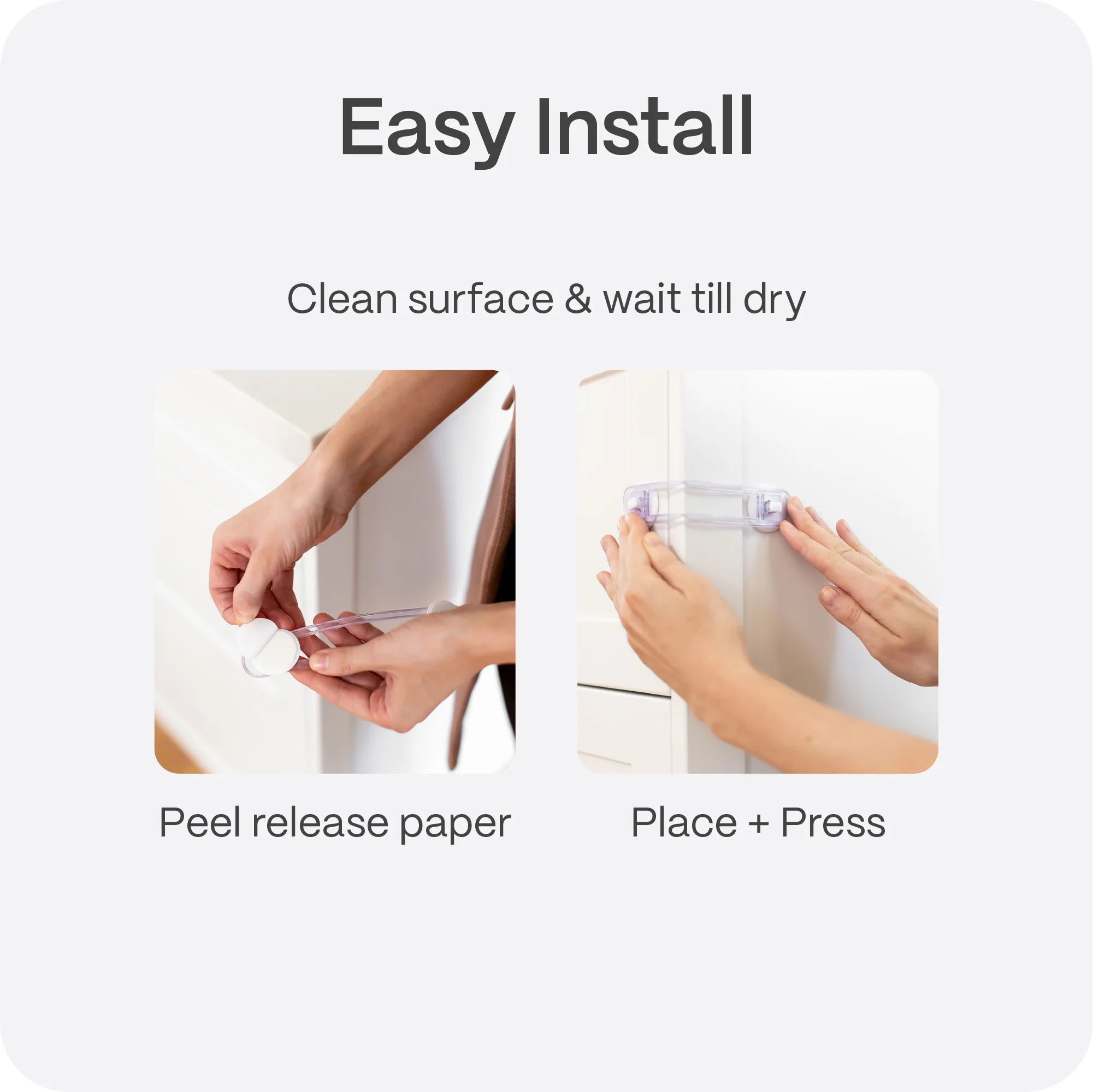 12cm Adhesive Universal Flexi Locks - Image 6