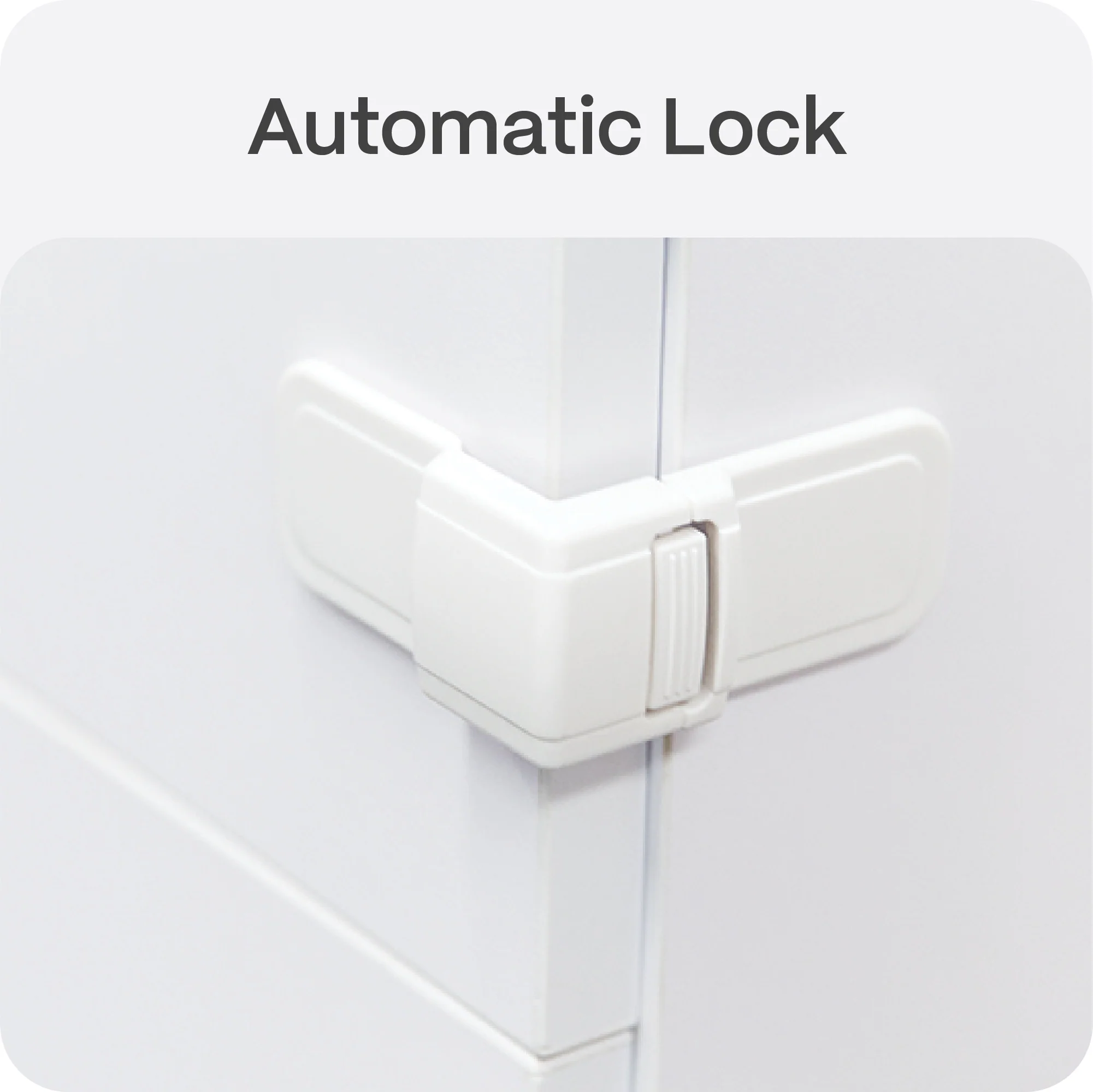 Adhesive Corner Drawer Locks - Image 5