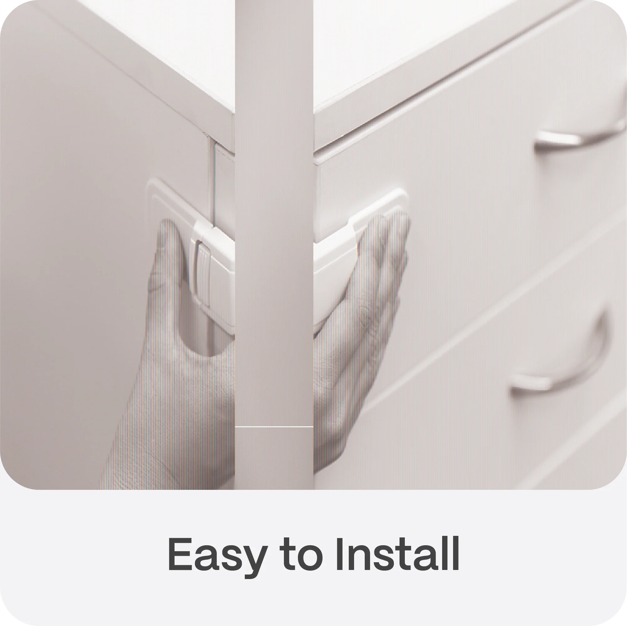 Adhesive Corner Drawer Locks - Image 8