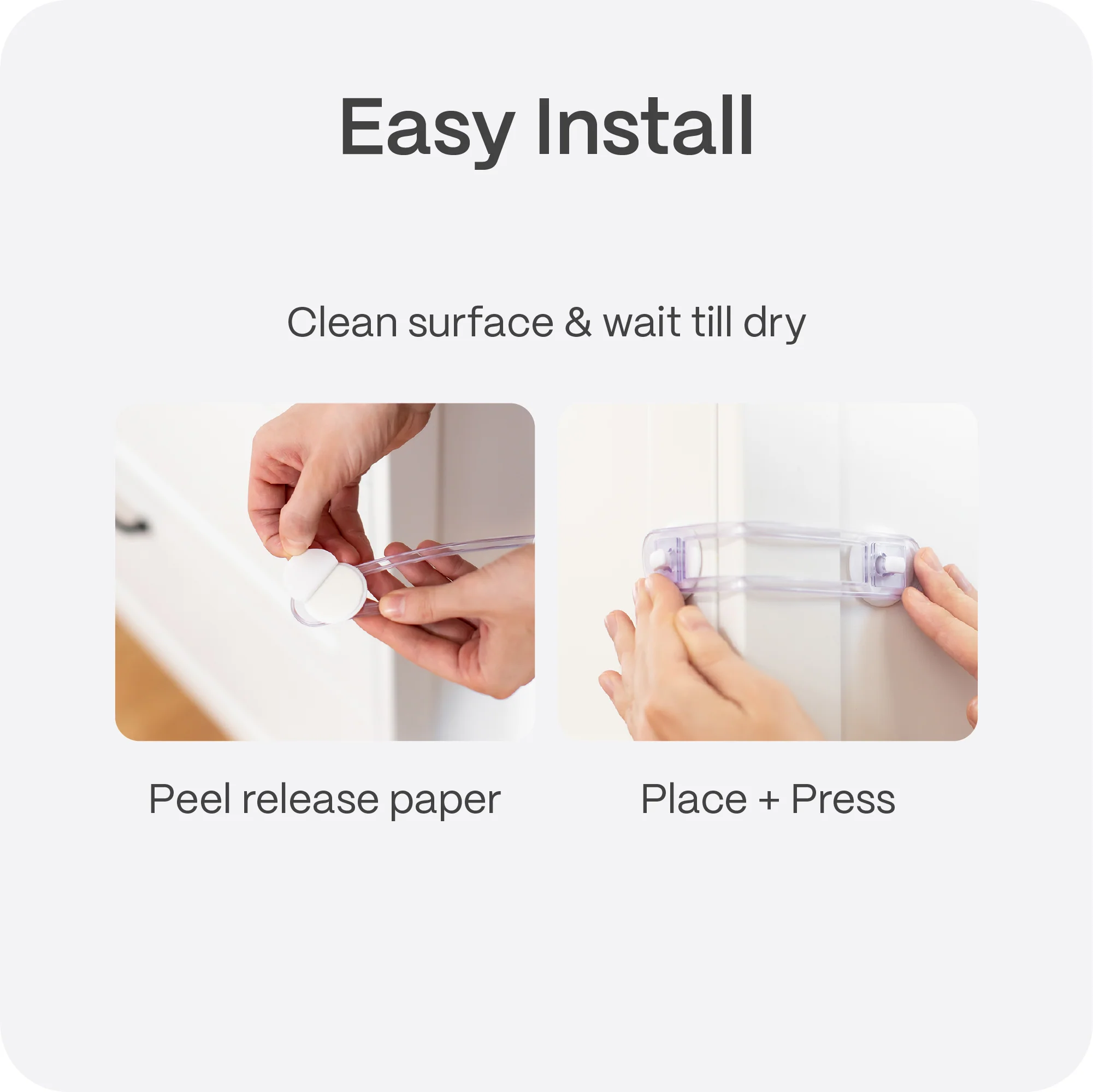 23cm Adhesive Universal Flexi Locks - Image 5