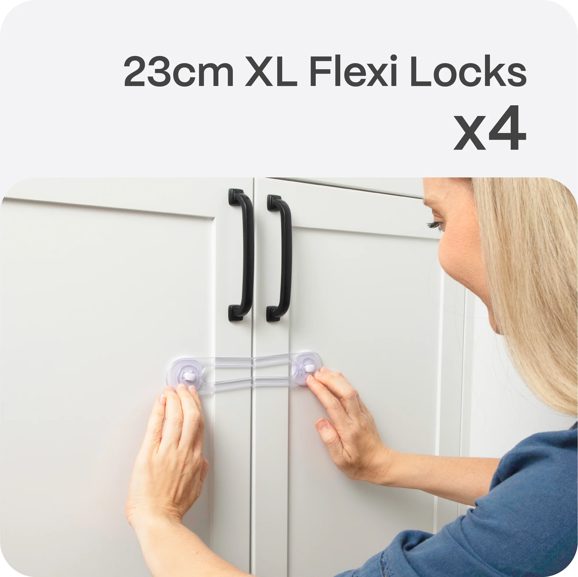 23cm Adhesive Universal Flexi Locks - Image 8