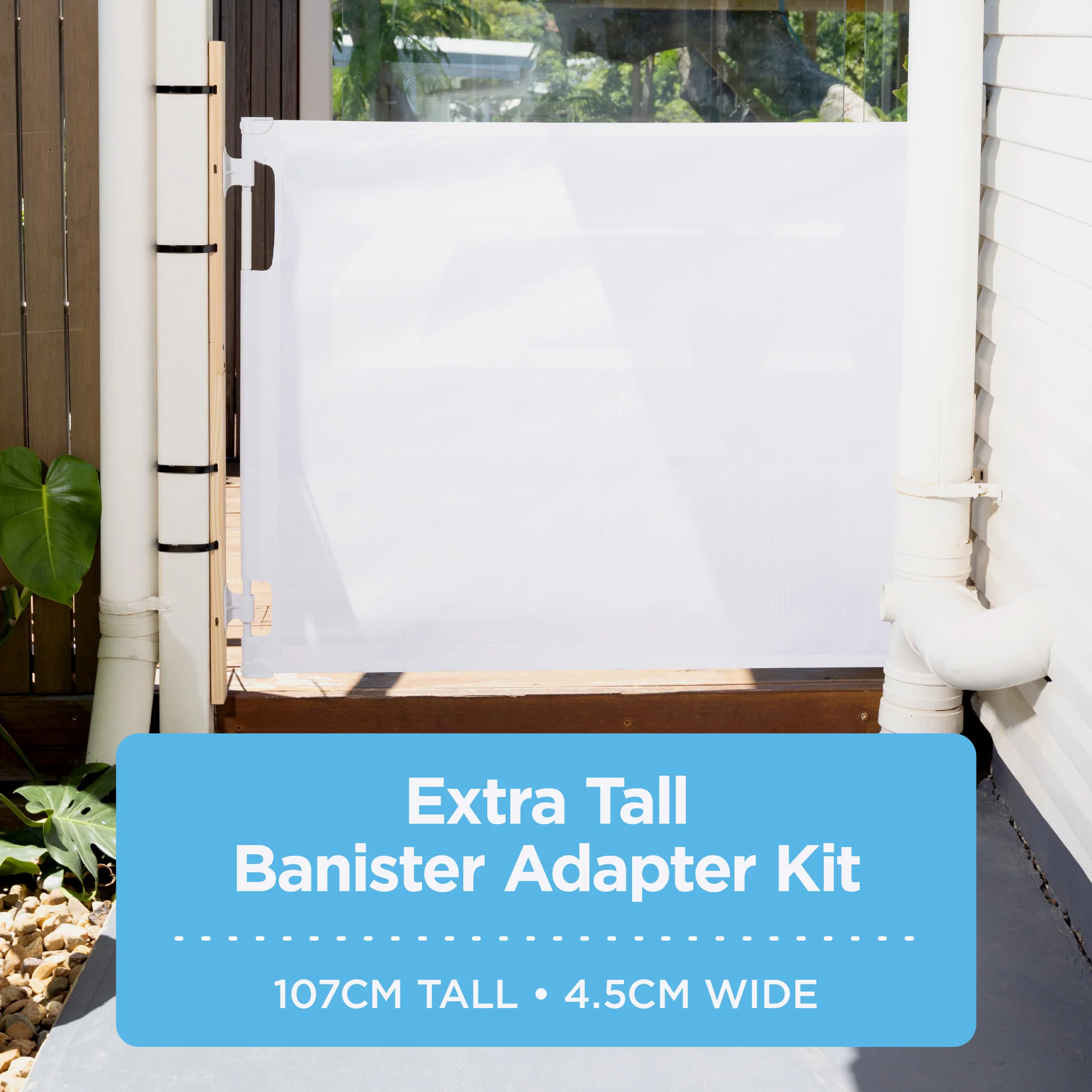 Banister Adapter For Hardware & Pressure Mounted Gates - Image 3