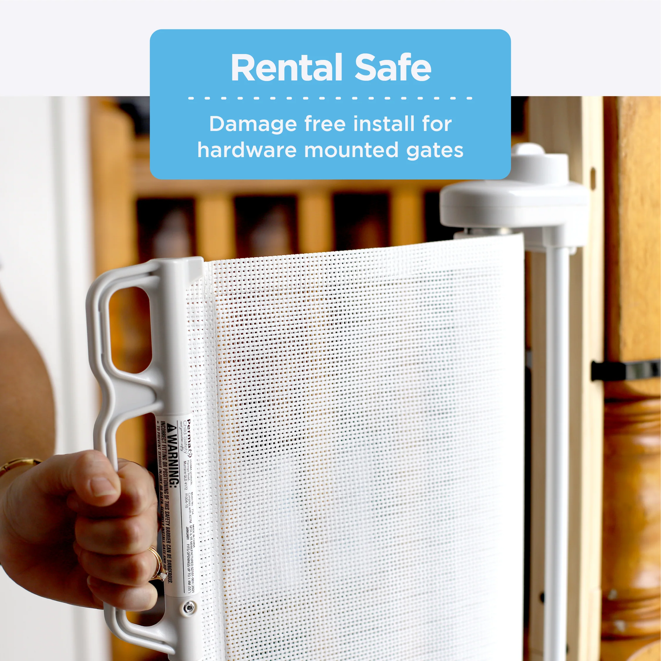 Banister Adapter For Hardware & Pressure Mounted Gates - Image 4