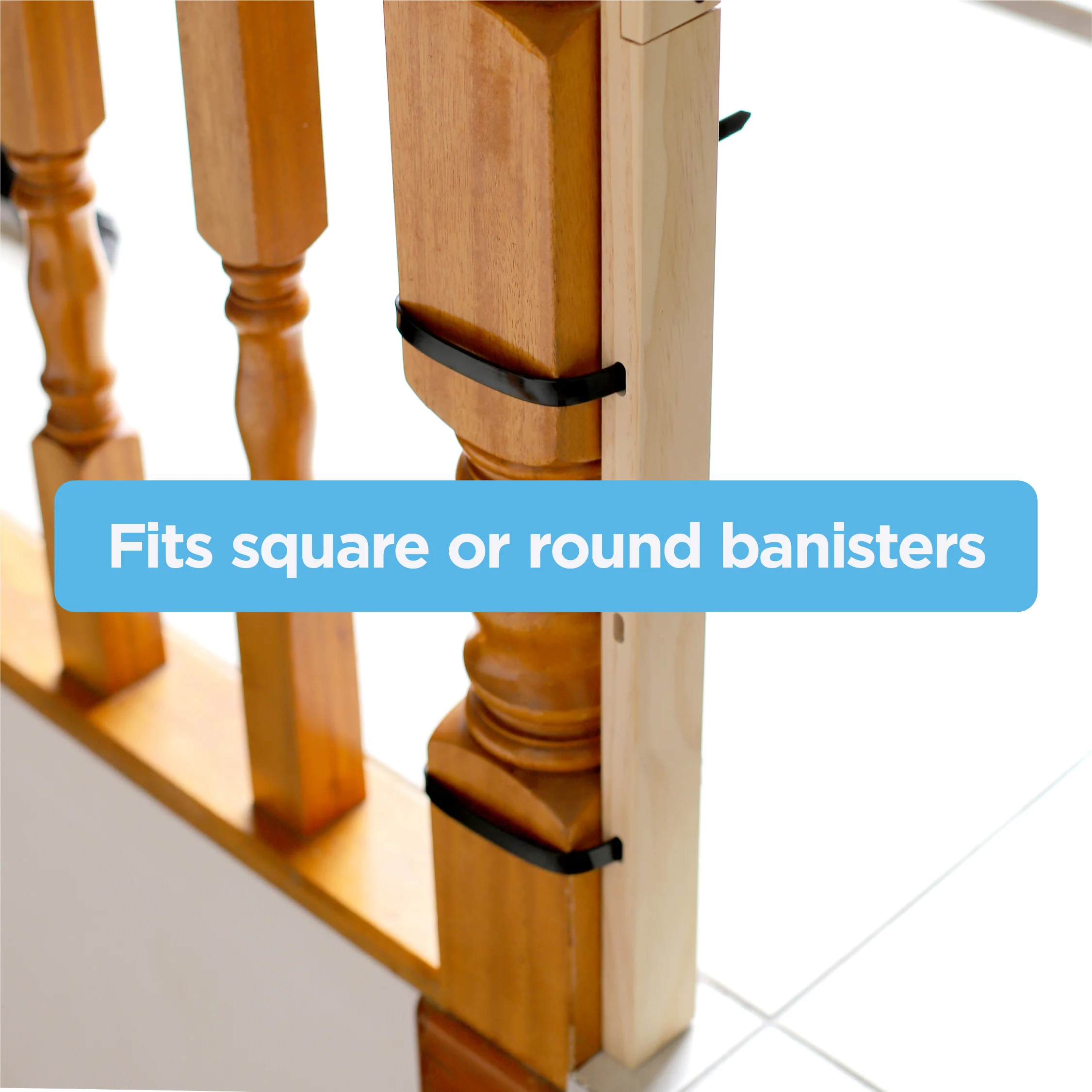 Banister Adapter For Hardware & Pressure Mounted Gates - Image 5