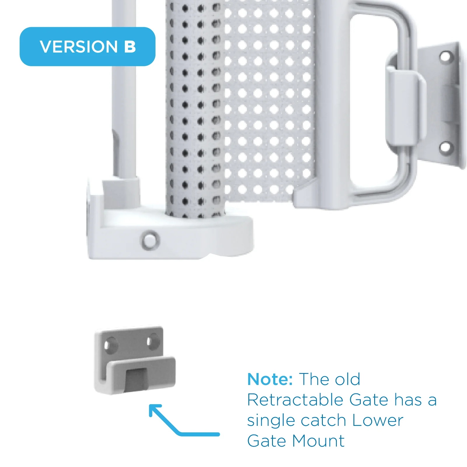 Retractable Baby Gate Wall Mounting Set - Image 4