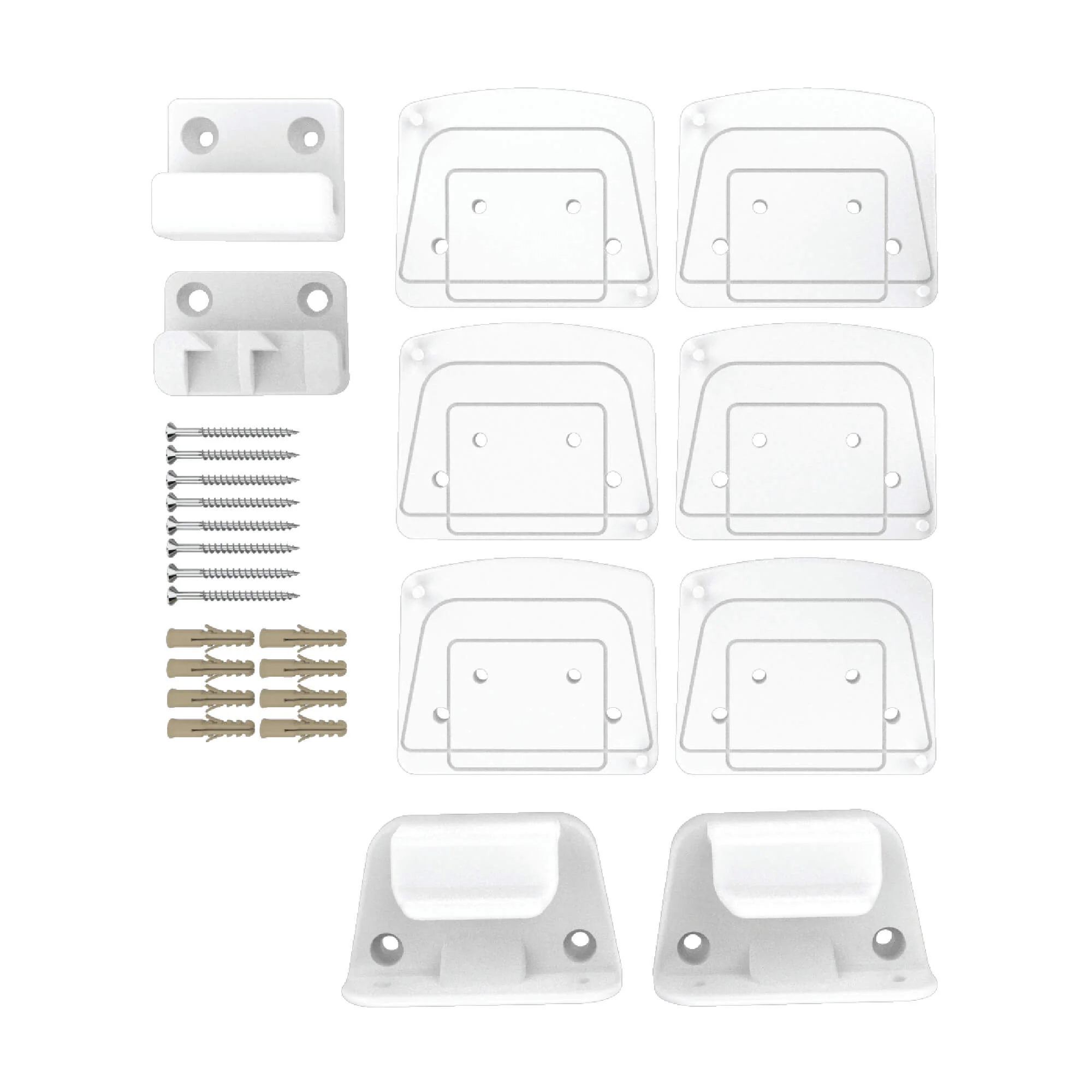 Retractable Baby Gate Wall Mounting Set - Image 5