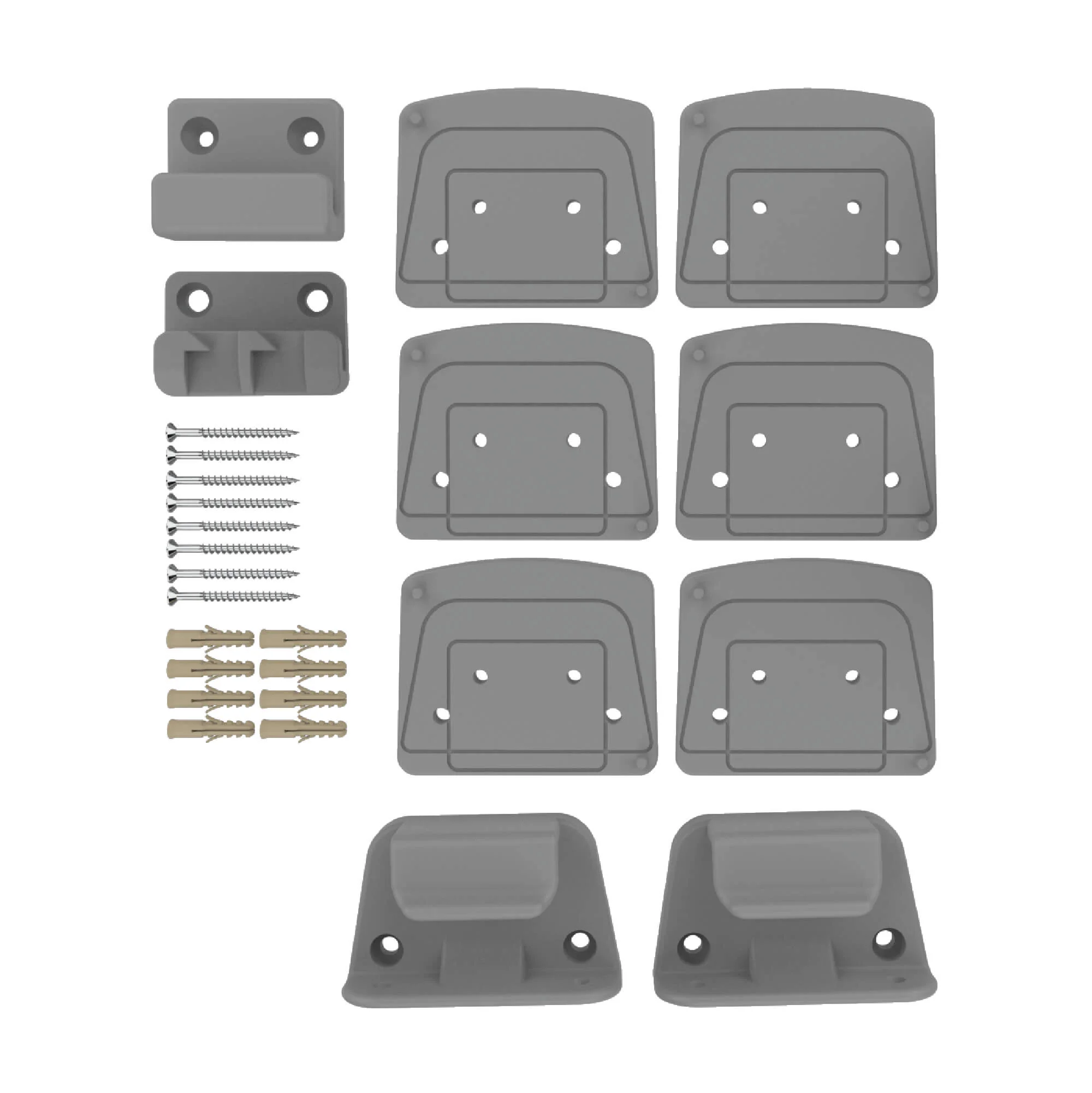 Retractable Baby Gate Wall Mounting Set - Image 7