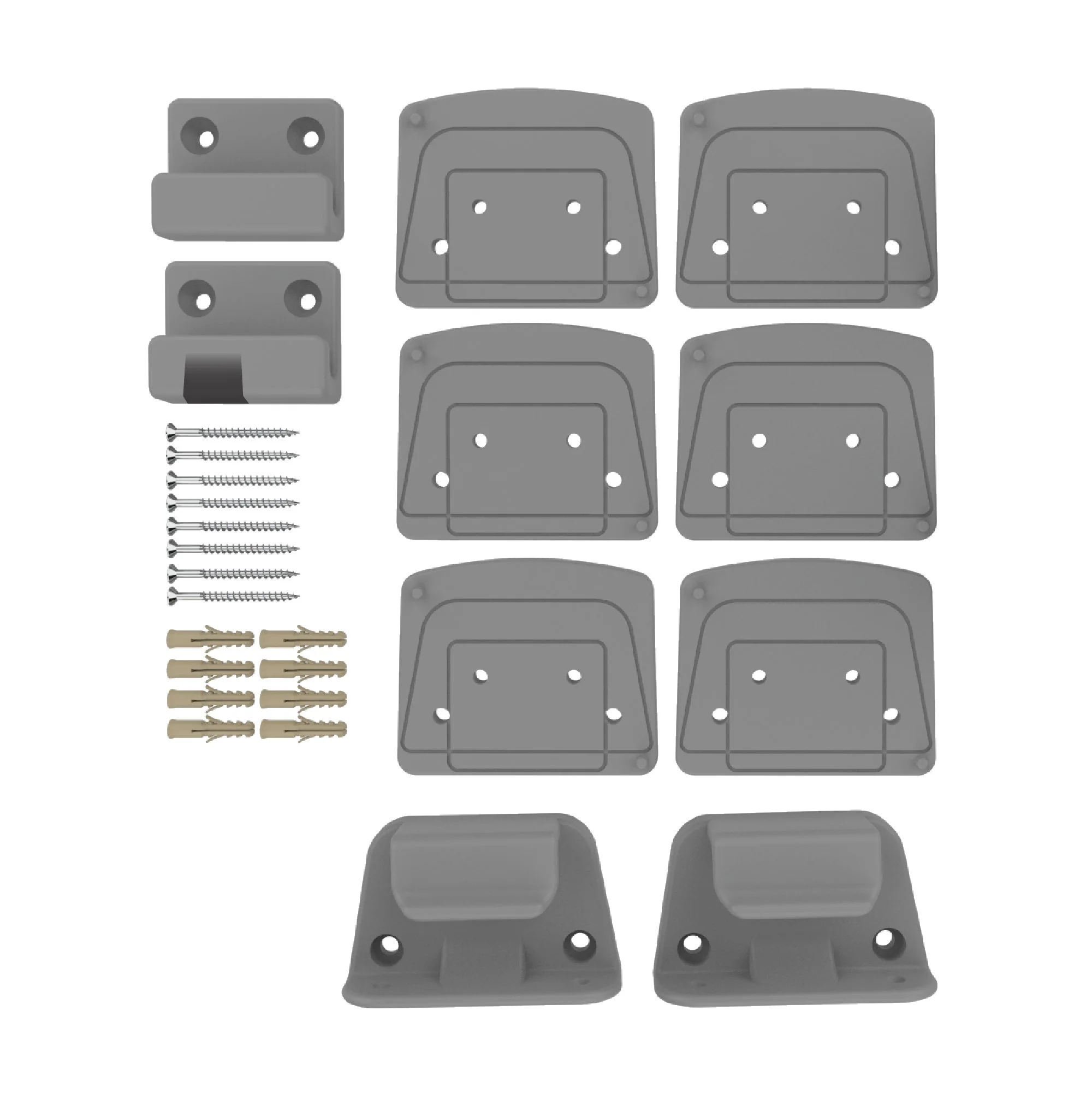 Retractable Baby Gate Wall Mounting Set - Image 8