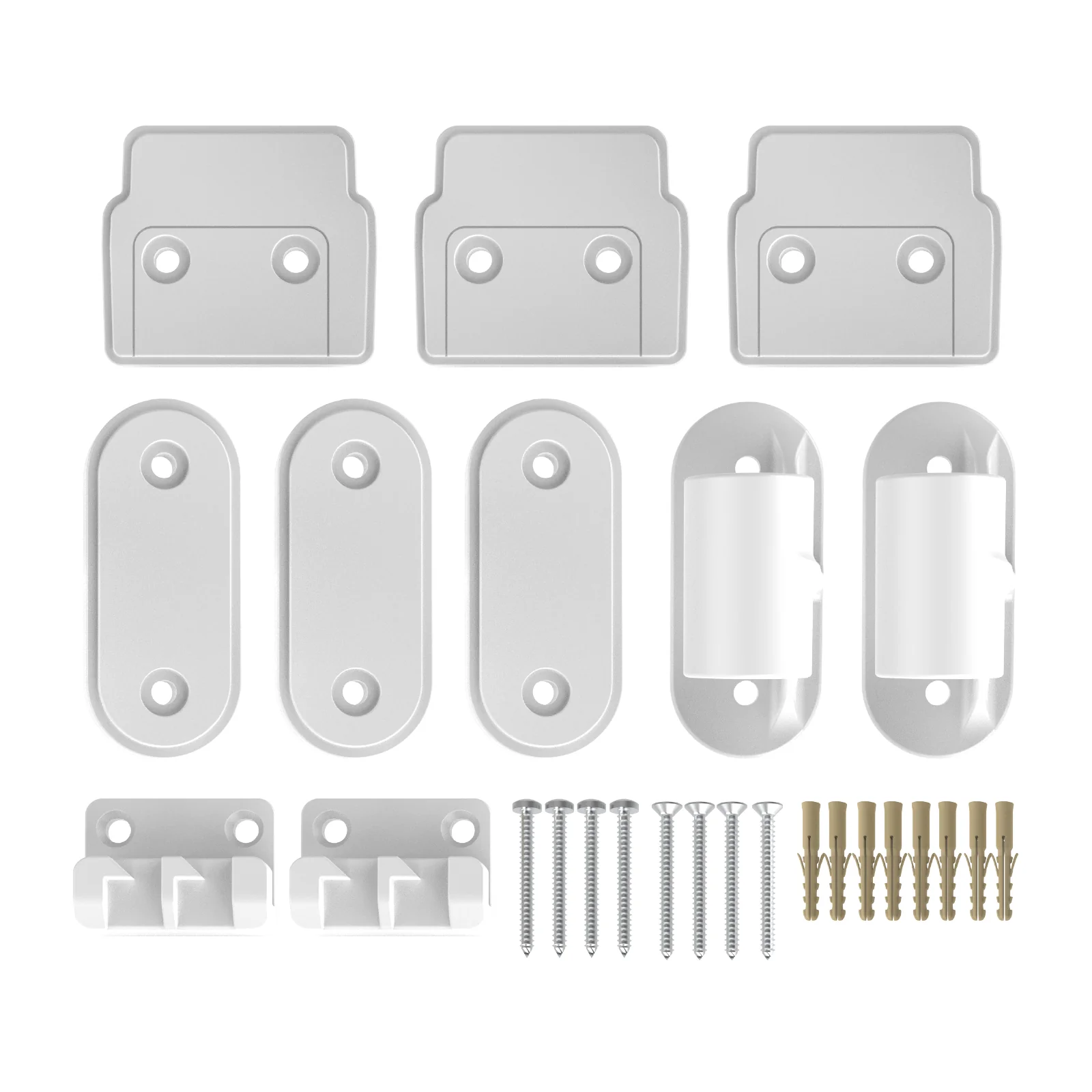 Retractable Baby Gate (New) - Wall Mounting Set - Image 5