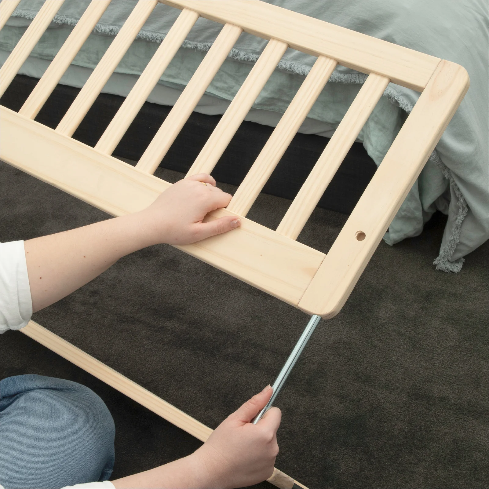 Baby Bed Rail | Timber - Image 5