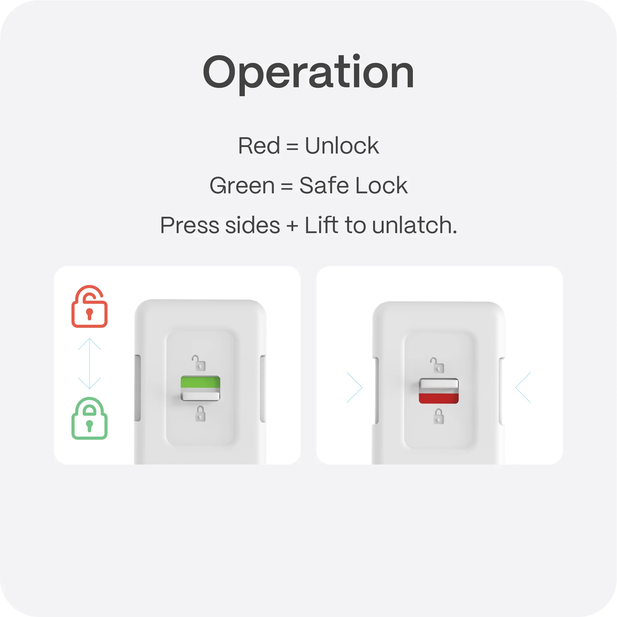 Adhesive Ultimate Fridge & Freezer Latch - Image 4
