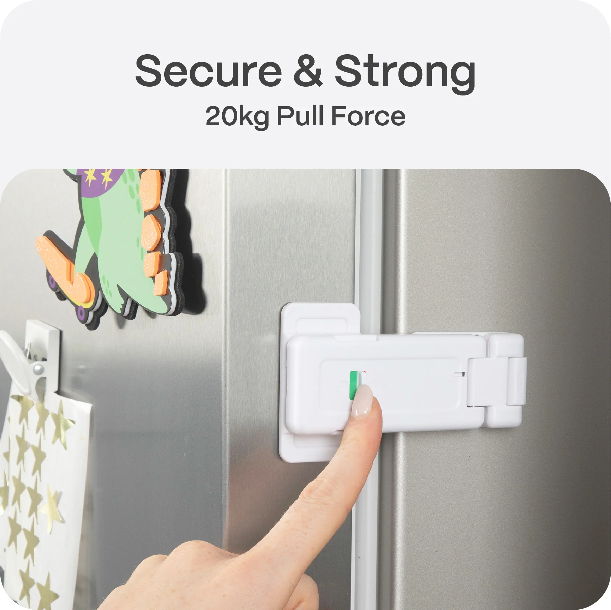 Adhesive Ultimate Fridge & Freezer Latch - Image 5