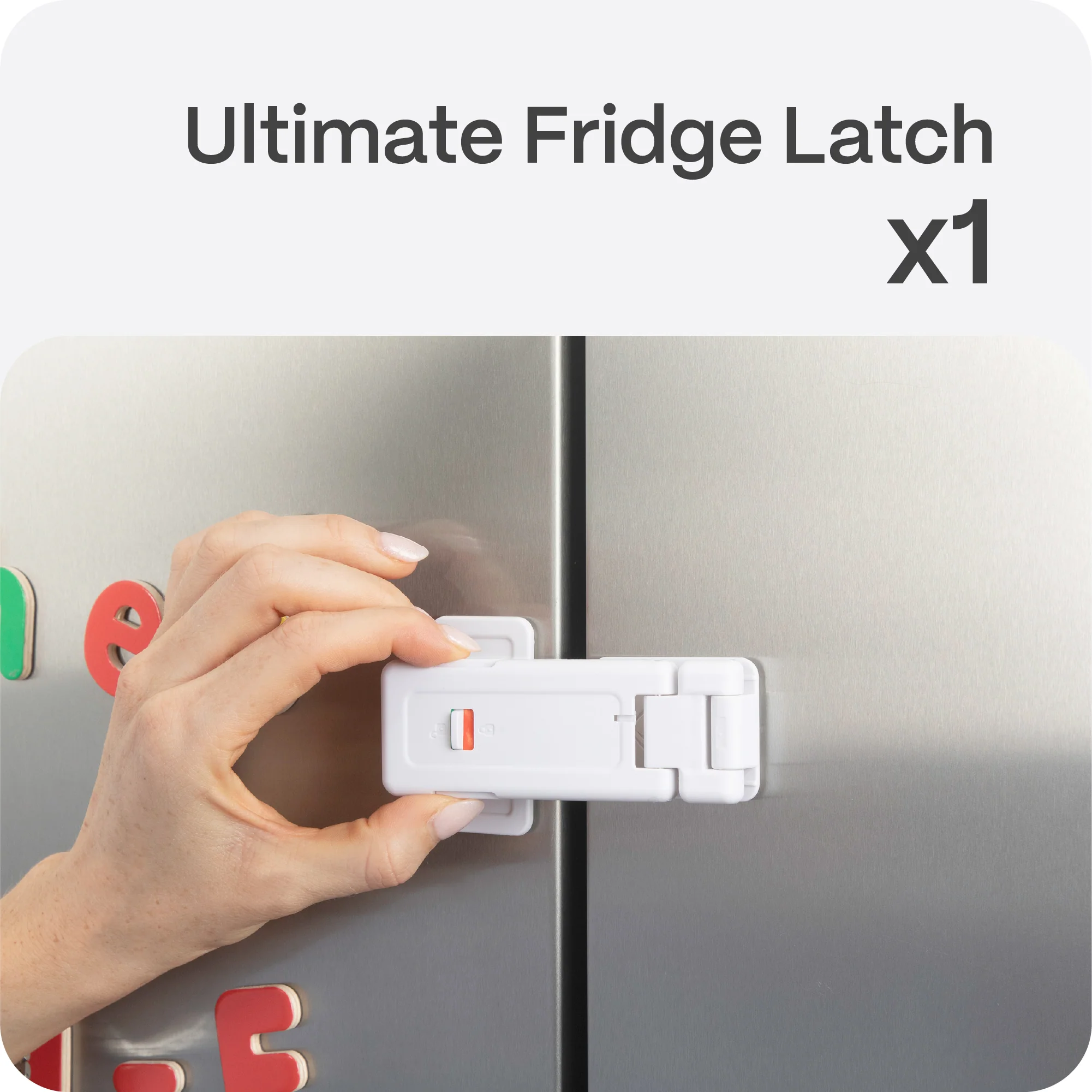 Adhesive Ultimate Fridge & Freezer Latch - Image 8