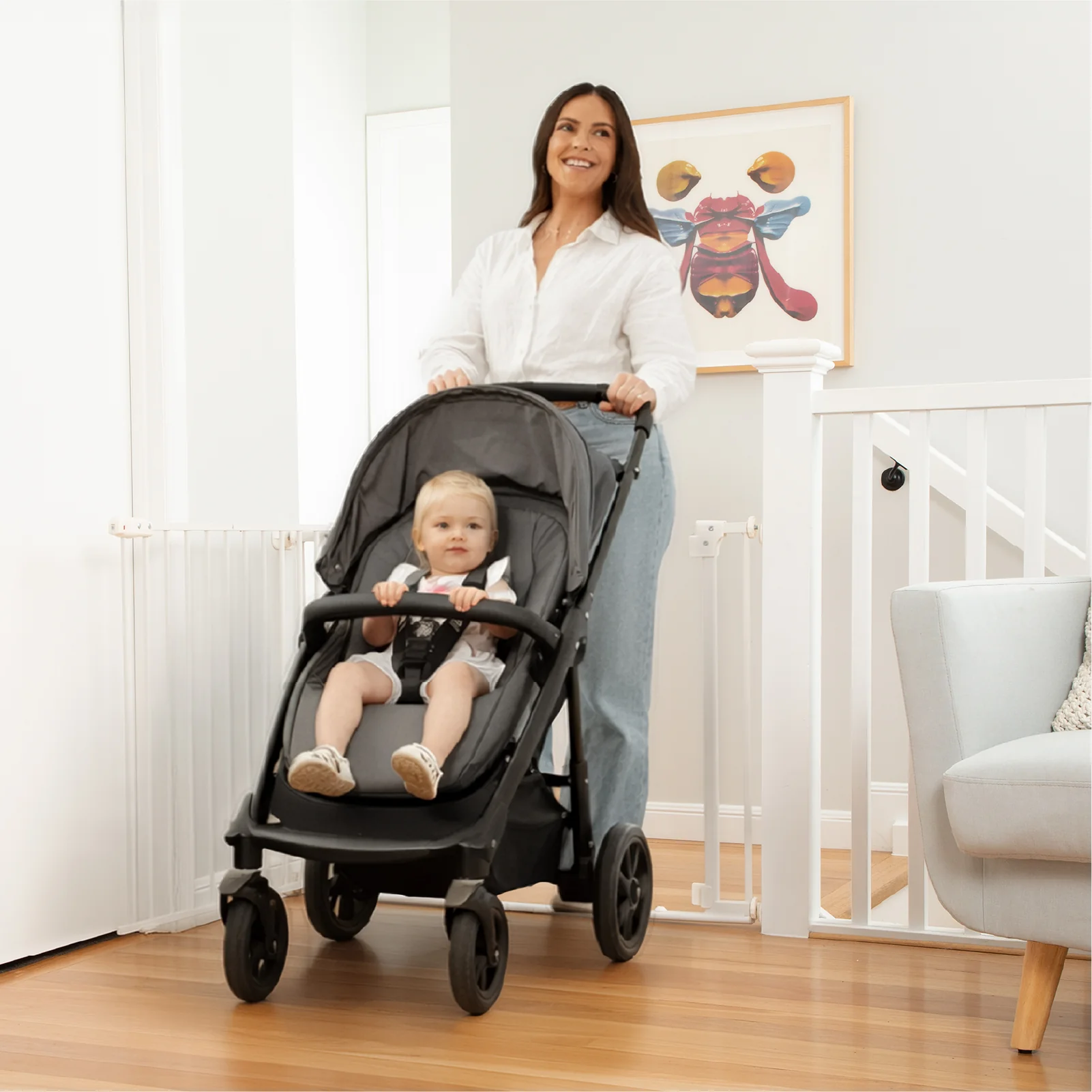 Baby Gates & Barriers - Pressure-mounted